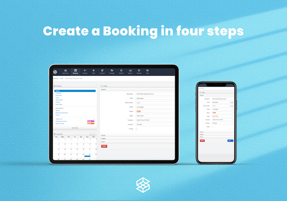 How to create a Booking in four steps